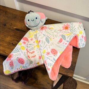 Carters Ladybug Lovey Security Blanket Just One You Target Flowers Floral Pink